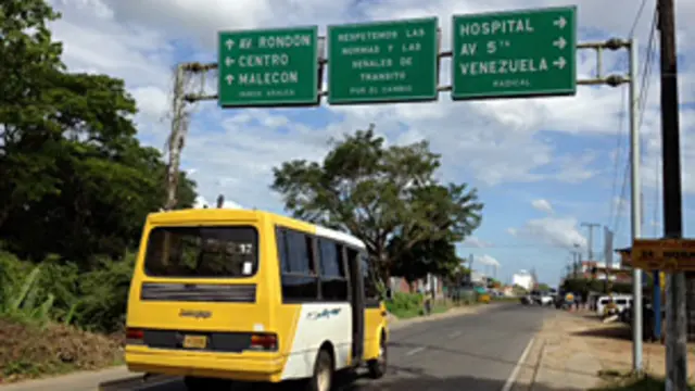 Carretera en Arauca