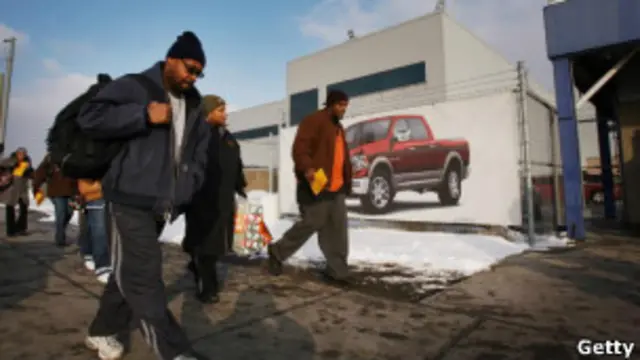 Trabajadores de la industria automotriz