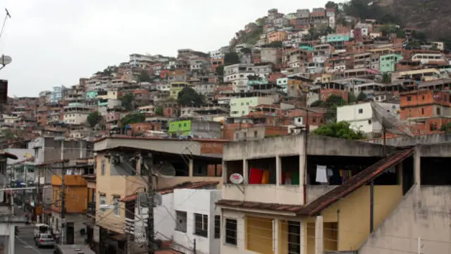 Favelas en Brasil.