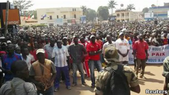 Rebeldes en la República Centroafricana