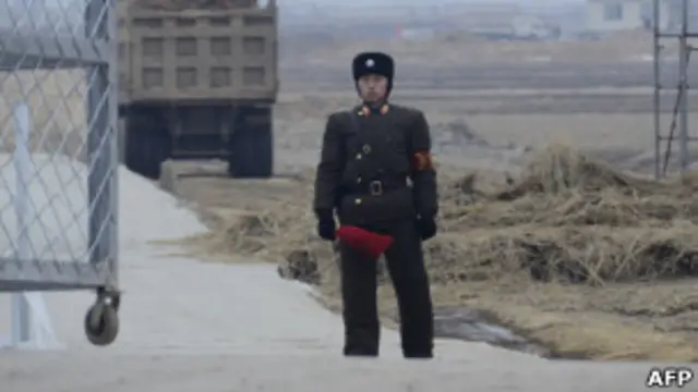Граница КНР и КНДР 