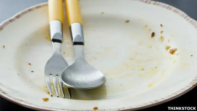 Imagen genérica de un plato vacío