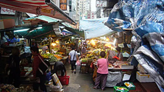 Pasar basah Hong Kong