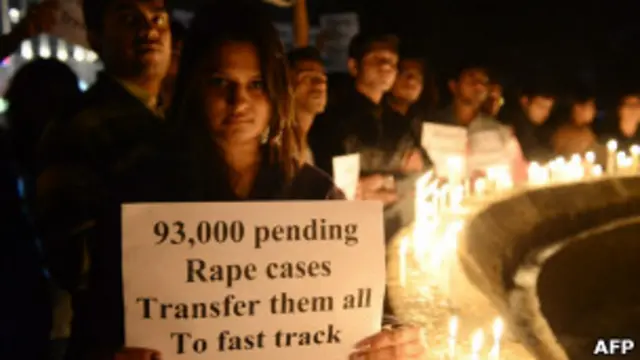 Протесты в Индии против изнасилований