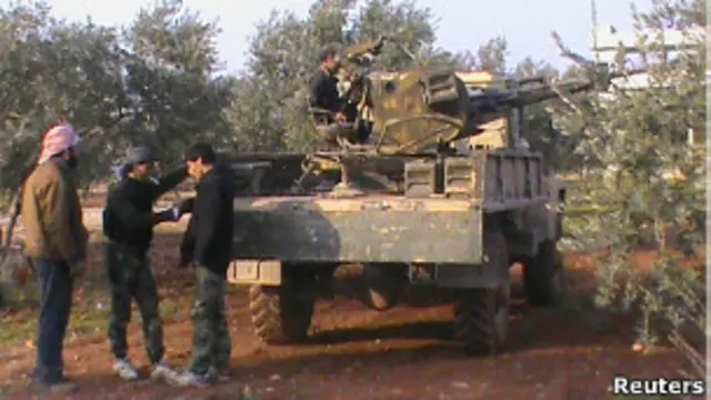 Повстанцы в Тафтаназе