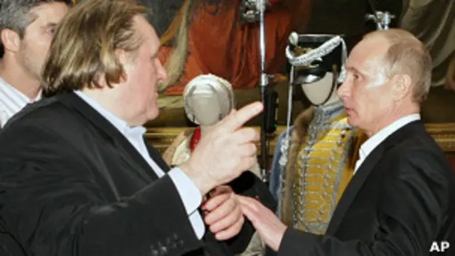 Депардье и Путин