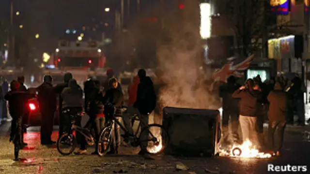 Disturbios en Belfast