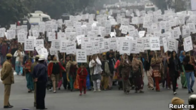 Protesta en India