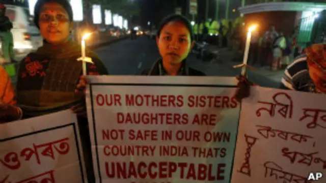 Демонстрация в Дели