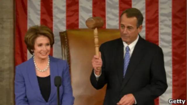 Nancy Pelosi y John Boehner
