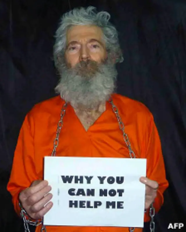 Фотография Роберта Левинсона, присланная посетителями и распространенная его семьей 8 января