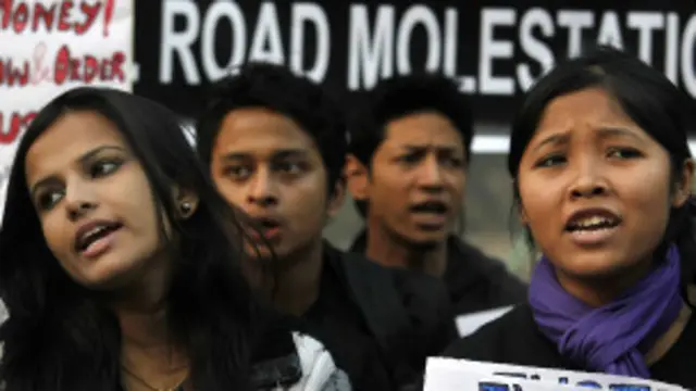 बलात्कार पर विरोध