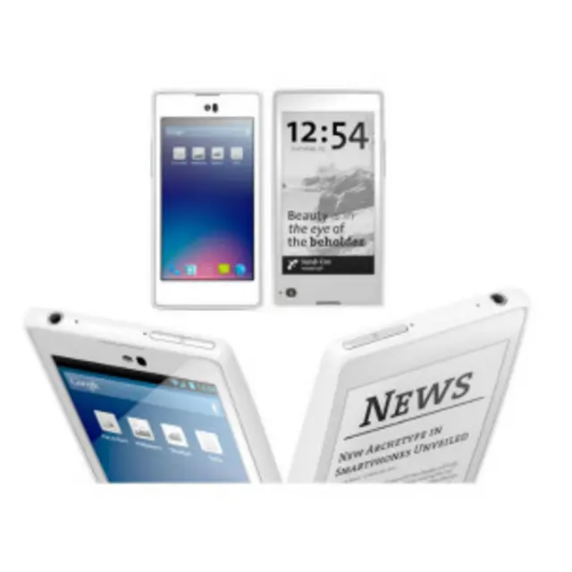 Lector y teléfono 2 en 1