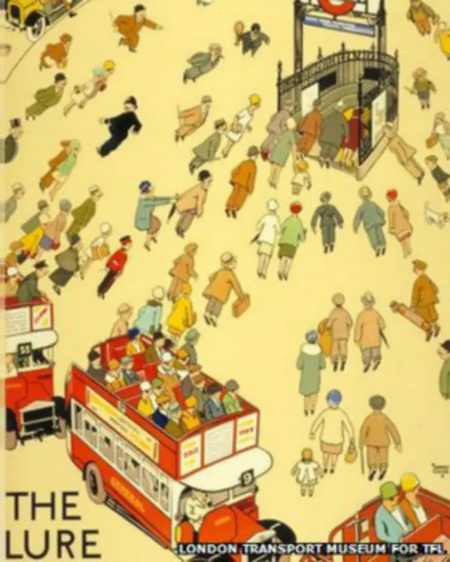 Afiche del Metro de Londres