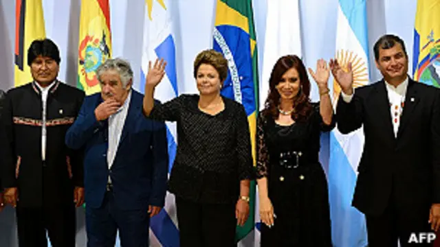 Cumbre presidencial Mercosur, Brasil, diciembre 2012