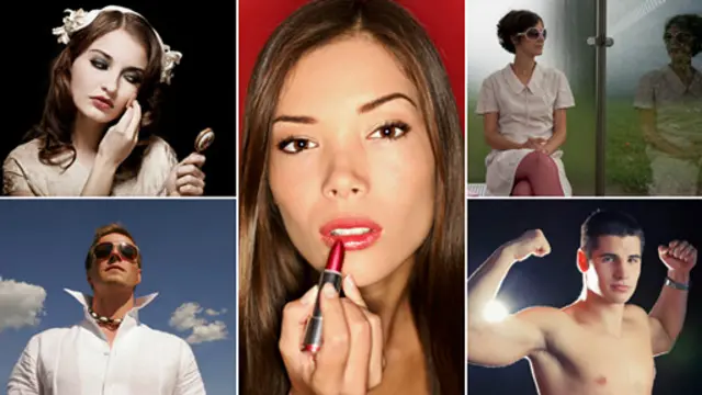 composición fotgráfica de jóvenes 