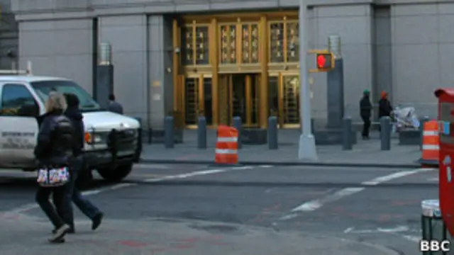 Здание федерального суда в Манхэттене