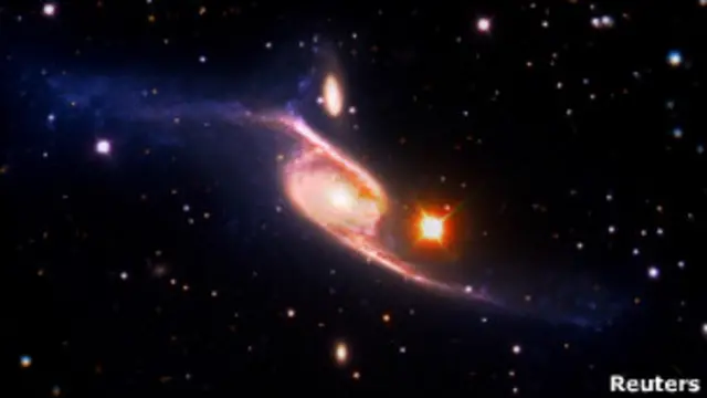 Спиральная галактика NGC-6872