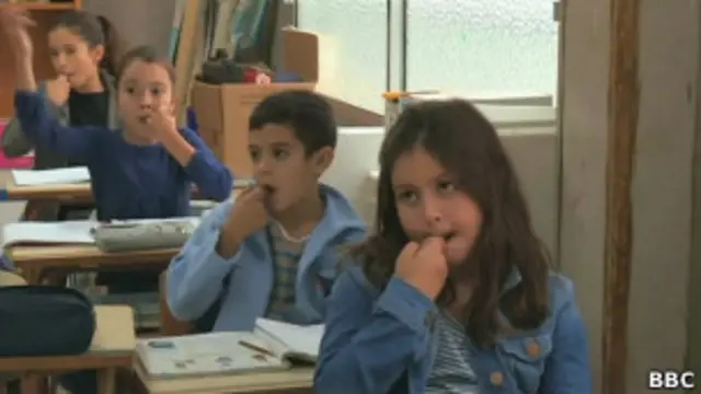 В школе на острове Гомера