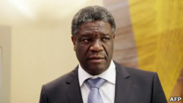 मुकवेगे भी नोबल शांति पुरस्कार की दौड़ में हैं