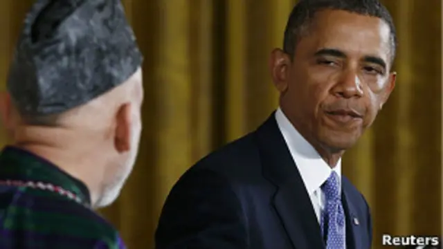 Хамид Карзай и Барак Обама