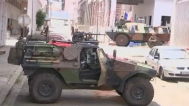 Dakarun kasar Faransa a Mali