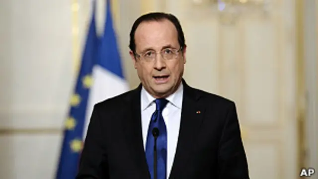 Presiden Francois Hollande