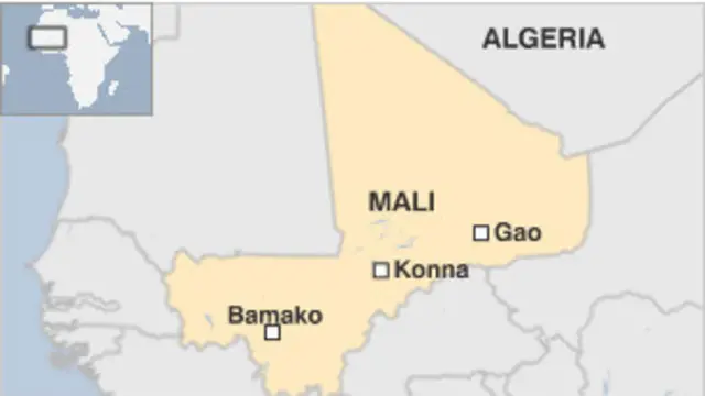 mali gao map