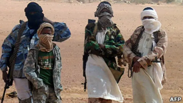 Rebeldes en Mali