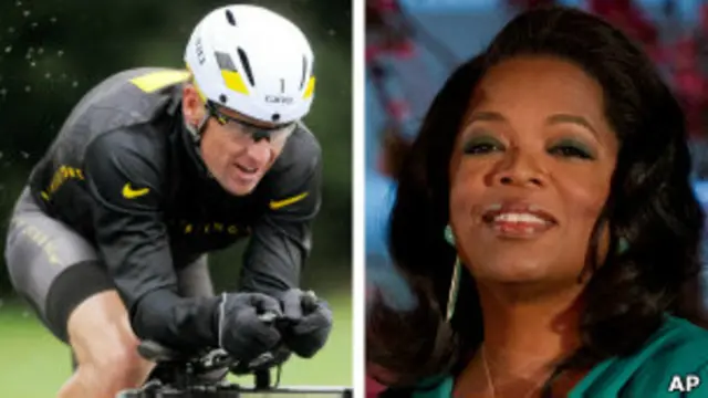 Ланс Армстронг и Опра Уинфри