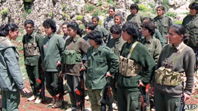 Mujeres del PKK