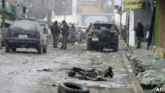 место взрыва в Кабуле