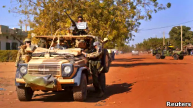 Французские военные в Мали