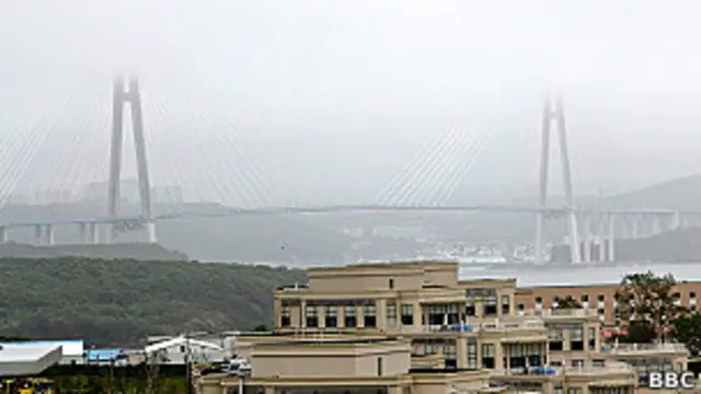 Мост на остров Русский