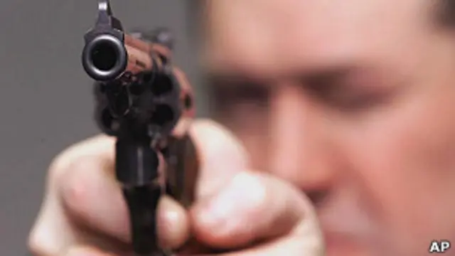 Pistola. Foto de archivo