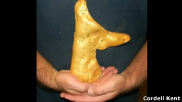 Уникальный слиток золота