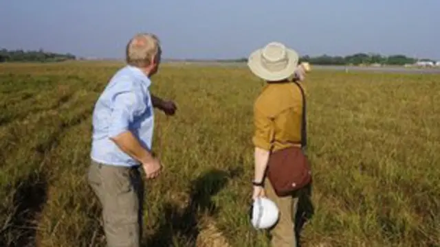 Lokasi penggalian di Burma