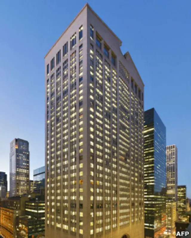 Kantor pusat Sony untuk AS di New York.