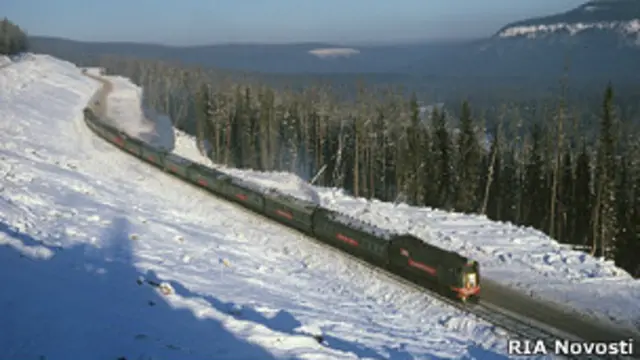 поезд в Амурской области