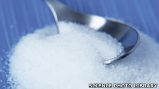 Azúcar y cucharilla