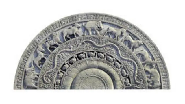 Batu kuno kuil Buddha