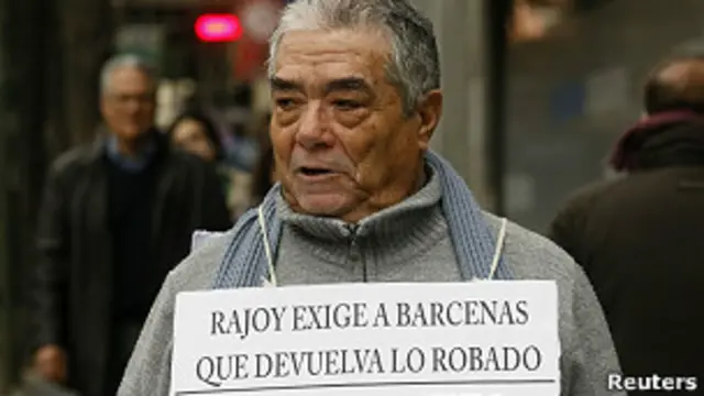 Protesta en sede del PP