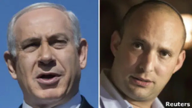 Биньямин Нетаньяху и Нафтали Беннетт