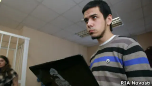 Артем Лоскутов в суде