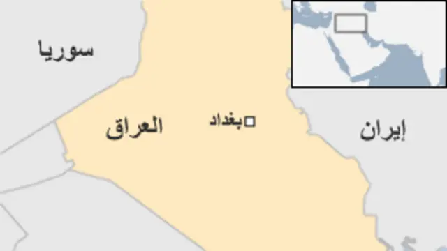 خريطة العراق