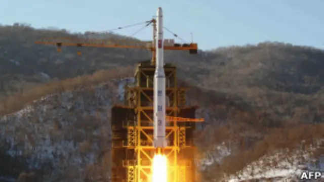 Запуск ракеты в декабре