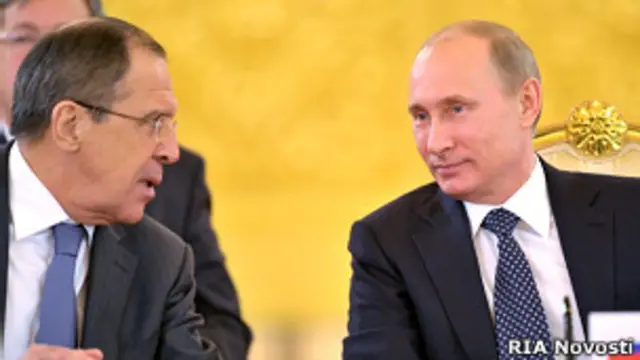 Лавров, Путин