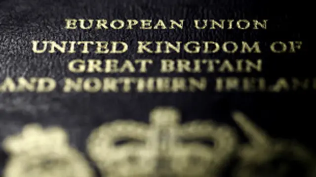 Pasaporte británico