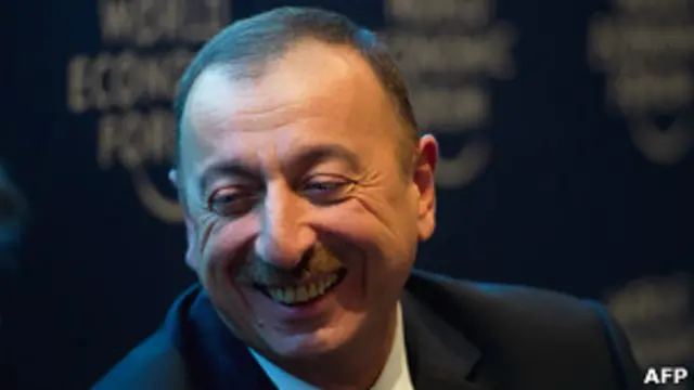 Президент Азербайджана Ильхам Алиев (23 января 2013 года)