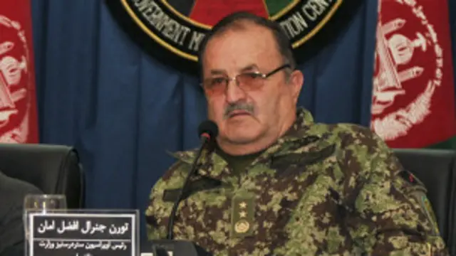 جنرال افضل امان وايي دوی اوس د ټاکنو د نوم لیکنې د ویم پړاو پاڼو د لېږد چارې هم پیل کړې دي